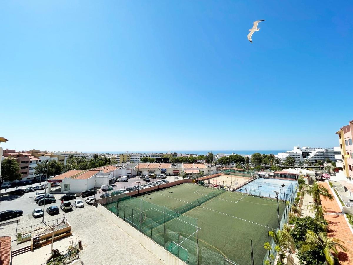 Panoramic Seaview - 2 Bedroom, Main Ave, 15 Min Walk Beach, Workspace Албуфейра Экстерьер фото