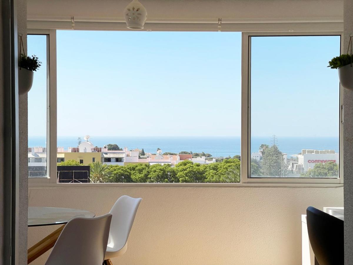 Panoramic Seaview - 2 Bedroom, Main Ave, 15 Min Walk Beach, Workspace Албуфейра Экстерьер фото